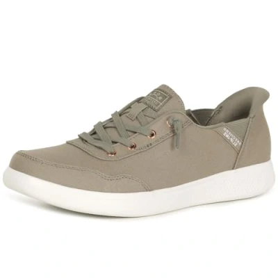 Afbeelding van Skechers Skip Cute B Sweet damessneakers, Olijfgroen, 39 EU
