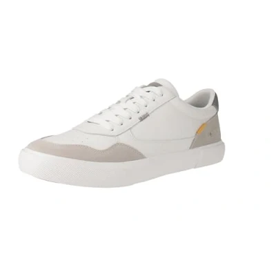 Afbeelding van camel active Sneakers gemaakt van leer Maat menswear 46 Wit Grijs