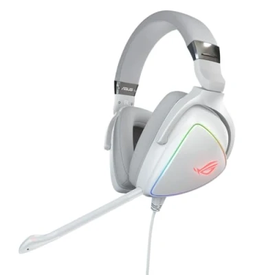 Image de Casque Gaming filaire Asus ROG Delta Edition Blanc