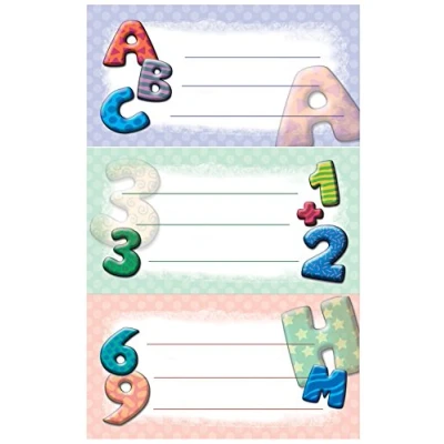 Afbeelding van AVERY Zweckform 59203 boeketiketten ABC (sterke grip) 6 stickers