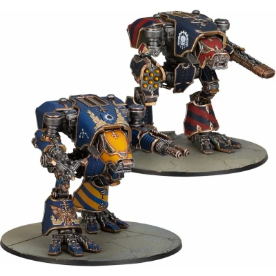 Afbeelding van Warhammer Horus Heresy Legions Imperialis: Warhound Titans with Ursus Claws