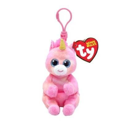Image de Porte clés en Peluche Ty Beaniee Bellies Skylar La Licorne