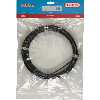 Afbeelding van Rem buitenkabel Elvedes met teflon voering ø5,0mm 10 meter zwart (rol)