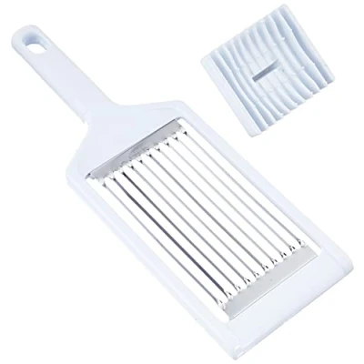 Image de COSY TRENDY CT638702 Coupe Tomate, acier inoxydable, blanc