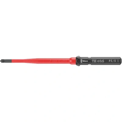 Afbeelding van WERA 05006530001 Kraftform Kompakt VDE wisselkling voor PlusMinus schroeven sleuf/ Pozidriv 3062 i SB, RVS, PH 1 x 157 mm
