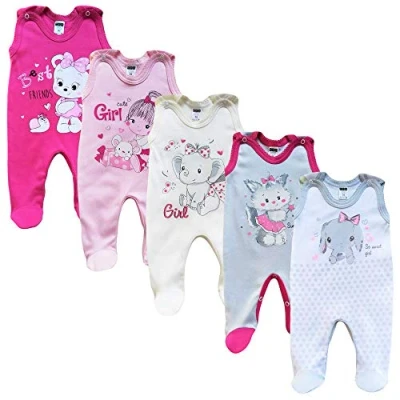 Afbeelding van MEA BABY Babyslaapzak, uniseks, 100% katoen, 5 stuks, babyslaapje, jongen, Meisje 2