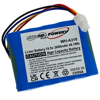 Afbeelding van Powery Batterij voor Gardena Sileno grasmaaier, 18,5 V, Li ION [accu elektrisch gereedschap]