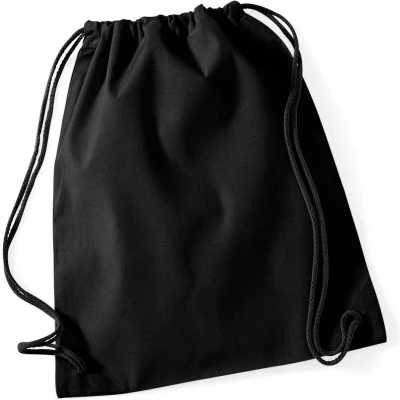 Afbeelding van Cotton Gymsac (Zwart)