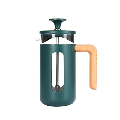 Afbeelding van La Cafetière Cafetiere Pisa RVS / Groen 350 ml 2 kops