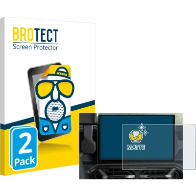 Afbeelding van BROTECT Screenprotector voor Dacia Duster Infotainment System (2024) Folie Beschermfolie matte (2 Stuks)