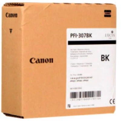 Afbeelding van Canon PFI 307BK Inktcartridge Zwart