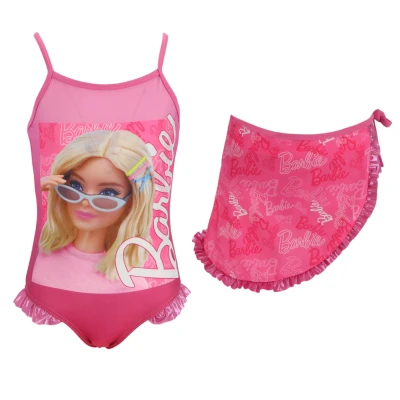 Afbeelding van Barbie Badpak + Sarong Maat 3/4 Jaar 8721122785690