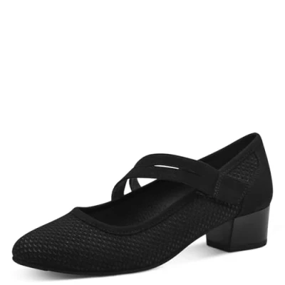 Afbeelding van Jana 8 24363 42 babyschoenen voor dames, zwart.