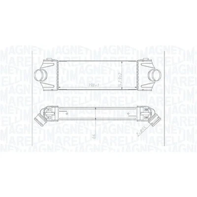 Afbeelding van Magneti Marelli Interkoeler 351319204320