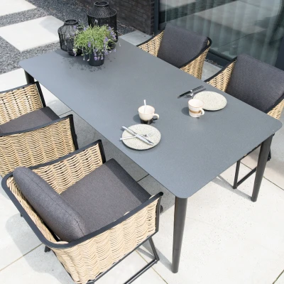 Afbeelding van Crest tuintafel 180x90x75cm