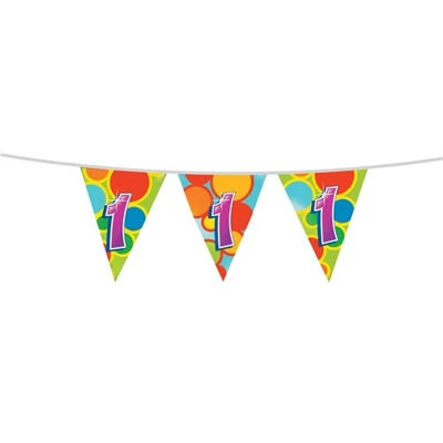 Afbeelding van Vlaggenlijn 1 jaar party 6 meter