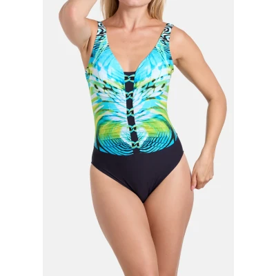 Afbeelding van Sunflair Basic Badpak, Dames, Maat: 85D, Türkis