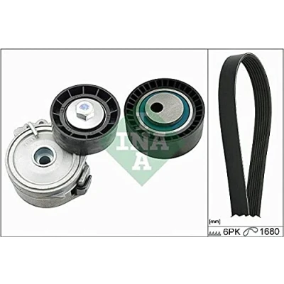 Afbeelding van Ina Poly V riemen kit 529 0166 10