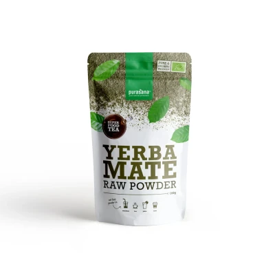 Afbeelding van Purasana Yerba Maté Thee Poeder 102 gr