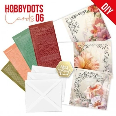 Afbeelding van Dot and Do Cards 6 Flowers