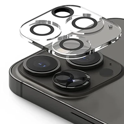 Afbeelding van Ringke Gehard glas, achtercamerabescherming, compatibel met iPhone 13 Pro Max, [3 stuks] 9H hardheid camera lens, bescherming tegen krassen, geen flitsinterferentie helder