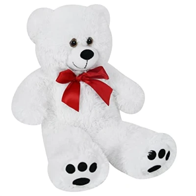 Afbeelding van Monzana Teddybeer Pluche 50cm Wit