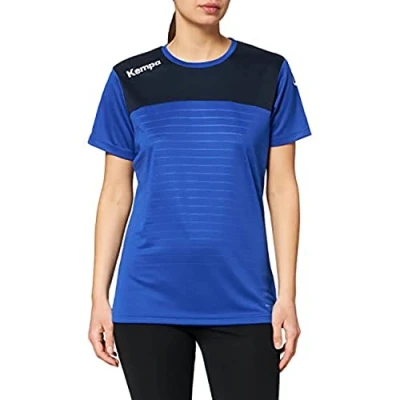 Afbeelding van Kempa Emotion 2.0 Shirt Korte Mouw Dames Royal Blauw Marine Maat 2XL