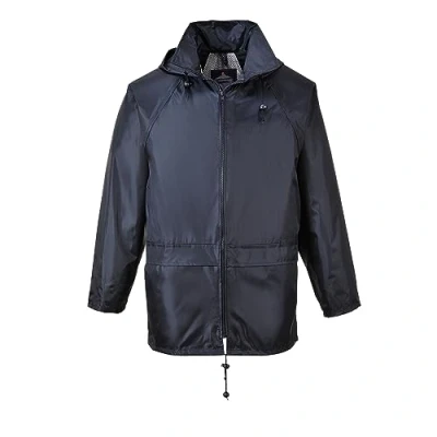 Afbeelding van Portwest S440 klassieke regenjas voor heren, waterdicht, licht, marineblauw, M
