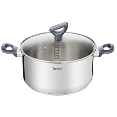 Image de Faitout inox 24cm + couvercle G7124614 TEFAL