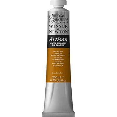 Afbeelding van Winsor &amp; Newton Artisan olie tube mengbaar met water, 200 ml, kleur Siena