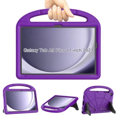 Afbeelding van Patamiyar Samsung Galaxy Tab A9 Plus 11 inch 2023 beschermhoes voor kinderen, licht, schokbestendig, kindvriendelijk, met handvat en standaard, tablet,
