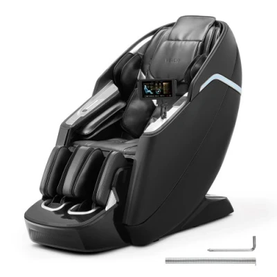 Image de VEVOR Fauteuil de massage 3D/4D inclinable zéro gravité tout le corps rail SL