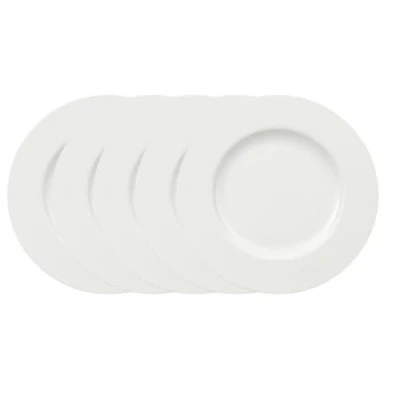 Afbeelding van Villeroy &amp; Boch 10 4412 2630 Royal platte borden, porselein, wit, 29,20 x 8,5 cm, 6 stuks