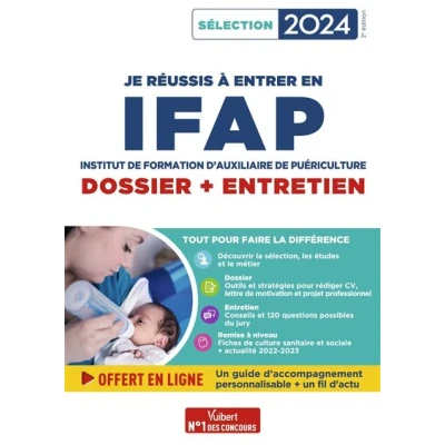 Image de Je réussis mon entrée en IFAP Dossier + Entretien