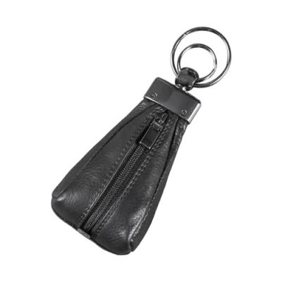 Afbeelding van STILORD &#039;Enno&#039; Vintage Lederen Sleutelhanger Tas Sleuteltas voor Mannen Kleine Portemonnee Sleutelhouder Mini Echt Leer, zwart.,