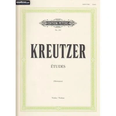 Image de Méthodes et pédagogie EDITION PETERS KREUTZER ETUDES Violon