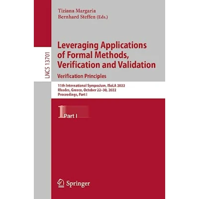 Afbeelding van Lecture Notes in Computer Science Leveraging Applications of Formal Methods, Verification and Validation. Principles