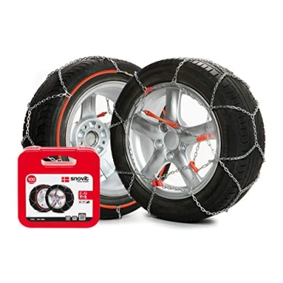 Afbeelding van snovit E 9 NEO 2 stuks sneeuwkettingen metaal mm maat 130