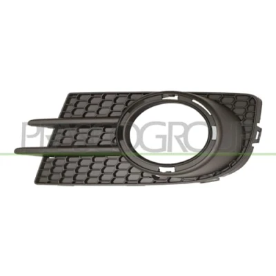 Afbeelding van PRASCO VG8092146 Bumper Grill met gat(en) voor mistlampen, gaten sier /stootlijst Links Korrelig VOLKSWAGEN: Tiguan I