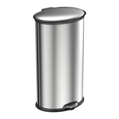 Afbeelding van EKO Elipse Step Bin 30L Mat RVS