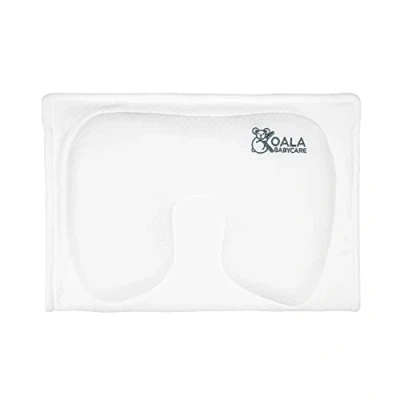 Afbeelding van Koala BABYCARE Perfect Head Breastfeeding Zwangerschapskussen van traagschuim, voor de behandeling en preventie plagiocephalie (platte kop), afneembare hoes (met 2 hoezen), wit