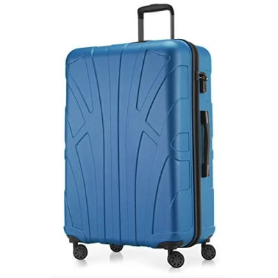 Afbeelding van Suitline Harde koffer met uitbreidbare hardshell hoes, TSA, (S, M &amp; L), zwart, 76 cm