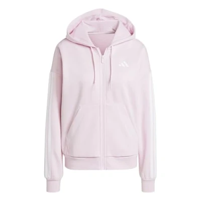 Afbeelding van adidas Sportswear Sweater met rits, Dames, Maat: Small, Light grey heather/white