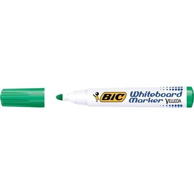 Image de Marqueur Velleda 1701 Bic Effaçable à sec pointe ogive Vert