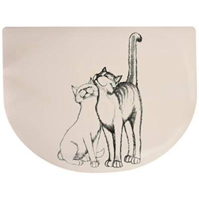 Afbeelding van 40x30 cm Voerbak Placemat voor Katten