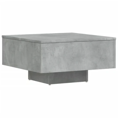 Afbeelding van vidaXL Salontafel, spaanplaat, 60 x 31,5 cm, beton grijs