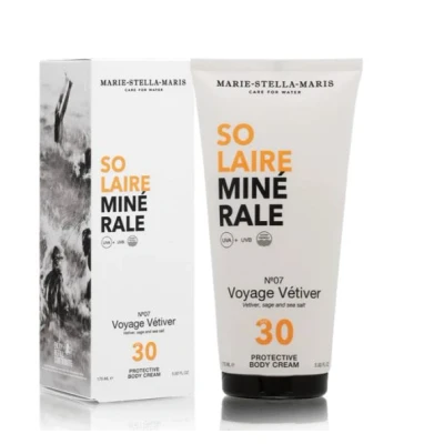 Afbeelding van Marie Stella Maris Protective BODY Cream SPF 30 Voyage VÉTIVER Hydratatie, Maat: 175 ml,