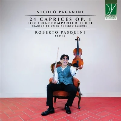 Afbeelding van Roberto Pasquini Nicolo Paganini: 24 Caprices Op. 1 (CD)
