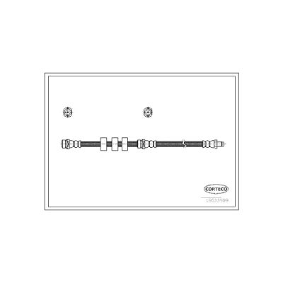 Afbeelding van CORTECO 19033509 Remslang Vooras 442