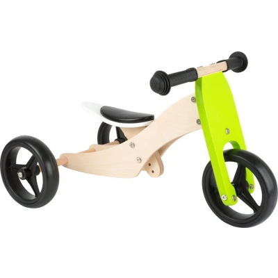 Afbeelding van Loopfiets + Trike 2 in 1 hout